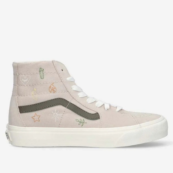 NWOB Vans trainers SK8-Hi Tapered VR3 Beige 11.5 - Picture 2 of 13